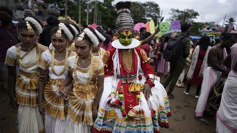 Onam celebrations in Kerala kick off with vibrant Athachamayam ...