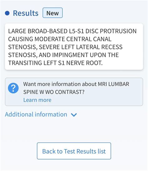 MRI Results : r/Sciatica