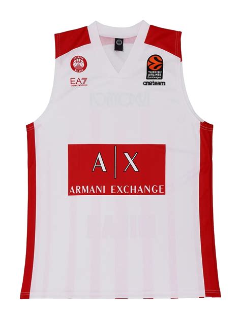 Olimpia Milano 2017-2018 Euroleague Home Jersey