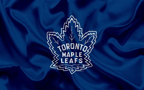 Download wallpapers Toronto Maple Leafs, hockey club, NHL, emblem, logo ...