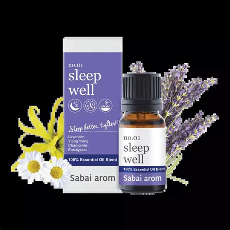 Sleep Well Essential Oils Blend 10 ml. | Sabai arom