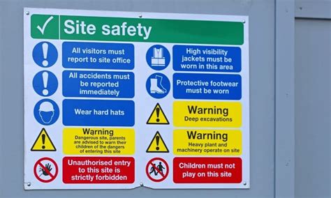 The Importance Of Safety Signs On Construction Sites | TTFS