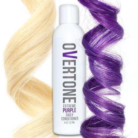 oVertone Extreme Purple Daily Conditioner is a damage-free way to add ...