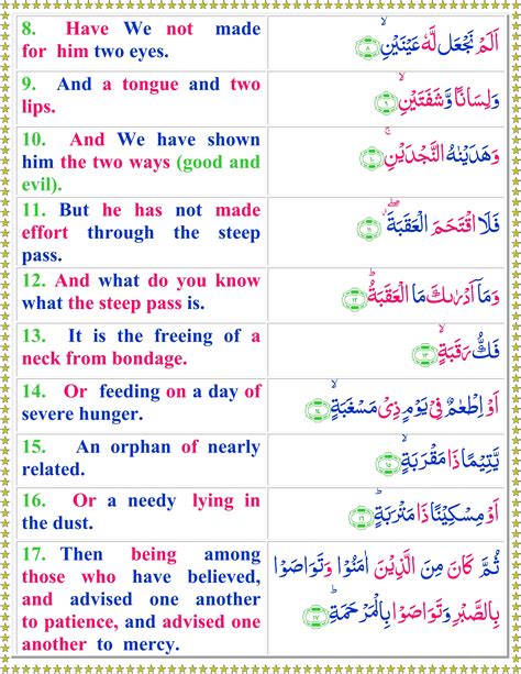 Surah Balad In English