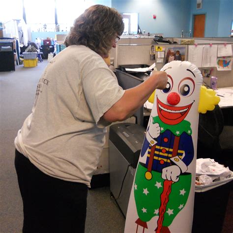 Barb, our in-house Albert Bandura, attempts to replicate the Bobo doll ...