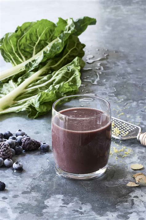 Sweet Swiss Chard Smoothie That Won't Make You Gag - The Blender Girl