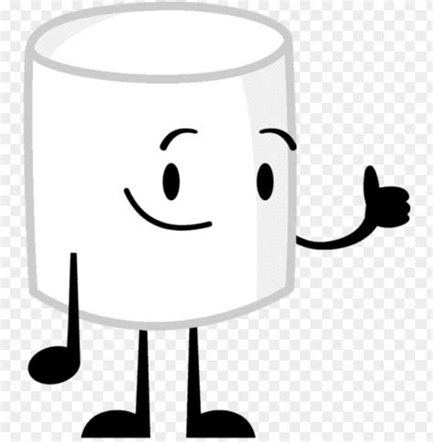 Ew Marshmallow Pose - Marshmallow Clipart . PNG Transparent With Clear ...