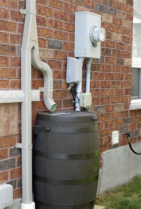 Rain Barrel Diverter. Just installed this easy eavestrough rainwater ...