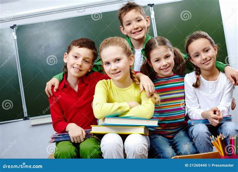 Classmates stock photo. Image of expression, lesson, happy - 21260440