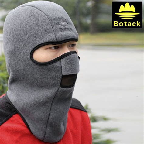 Men's Winter Face Cover Hat,Face Mask Cap,Neck Gaiter Head Cover Hood ...