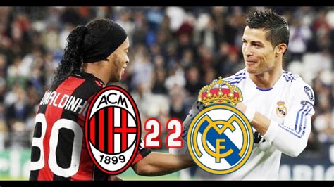 Football Fight and Furious Moments - AC Milan vs Real Madrid 2010 - YouTube