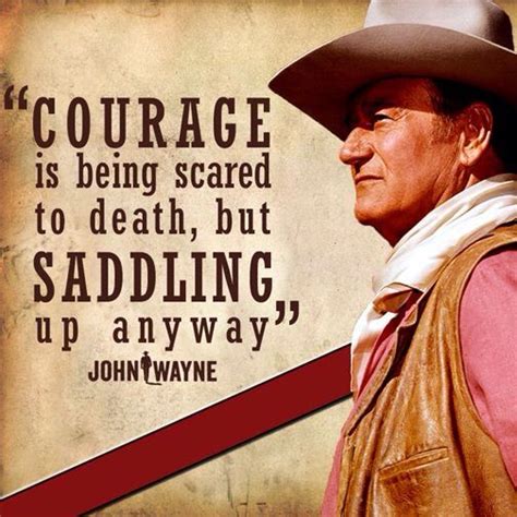 John Wayne courage quote | John wayne quotes, Cowboy quotes, Western quotes