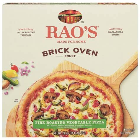 Save on Rao's Pizza Fire Roasted Vegetable Brick Oven Crust Order ...