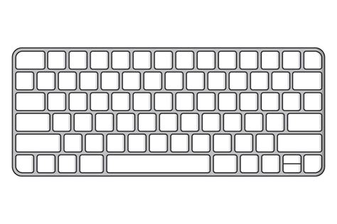 Free Vector | Keyboard Cartoon