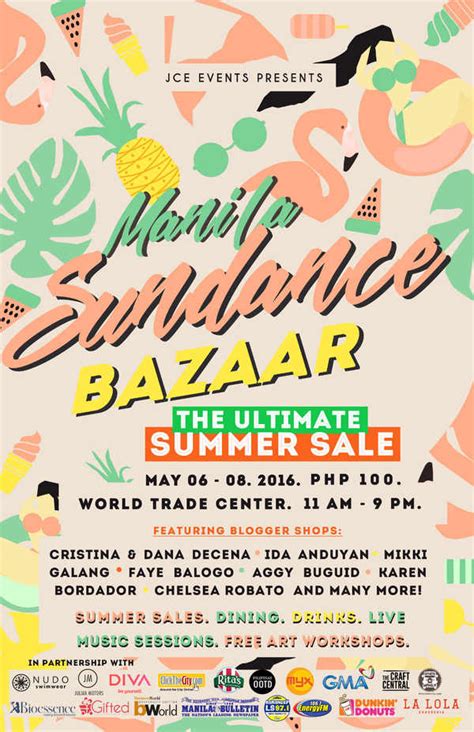 Manila Sundance Bazaar: The Ultimate Summer Sale | ClickTheCity Events