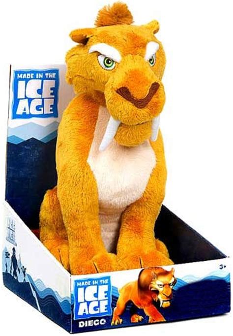 Ice Age Continental Drift Diego Plush Just Play - ToyWiz