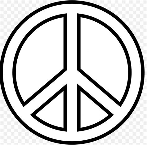 Peace Symbols Black And White Drawing Clip Art, PNG, 1969x1952px, Peace ...