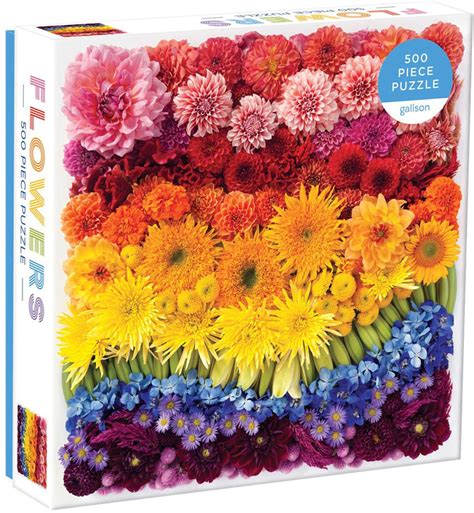 Summer Flowers Puzzle (500 Pieces) | Galison | 9780735361430