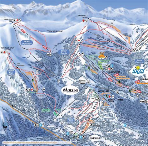 Morzine Piste Map | J2Ski