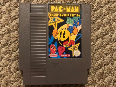 Pac Man Championship Edition Nintendo NES Video Game | Etsy