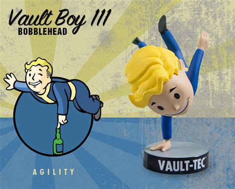 Fallout® 4: Vault Boy 111 Bobbleheads - Series Three: Agility | Gaming ...