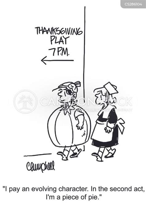 Pumpkin Pies Cartoons and Comics - funny pictures from CartoonStock