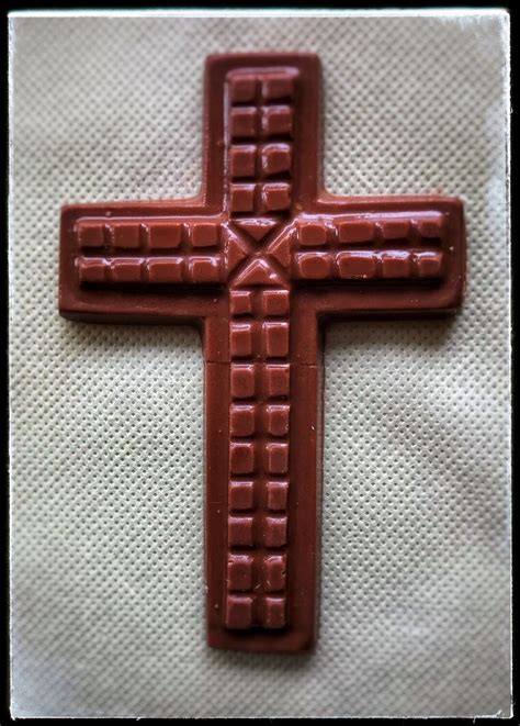 Easter Chocolate Cross - Small (Milk-Dark-White)