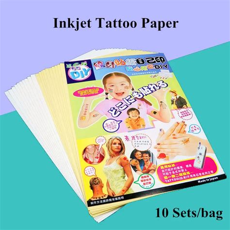 Inkjet Printable Temporary Tattoo Paper - Get What You Need For Free