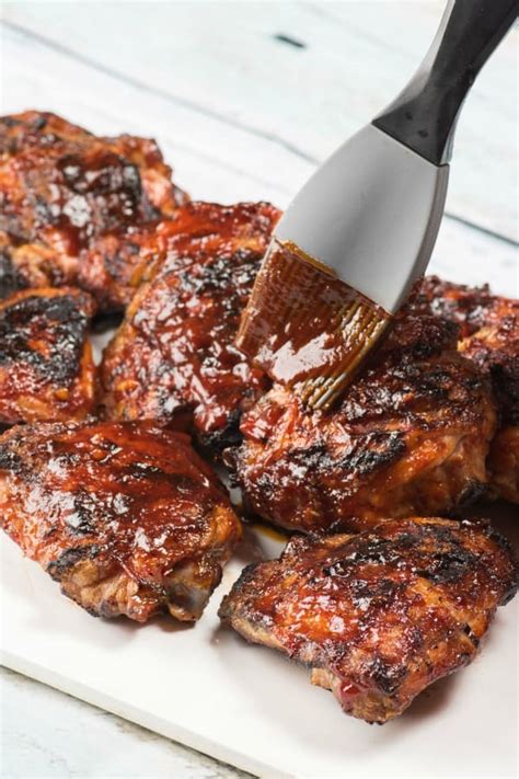 Grilled Chicken with Homemade BBQ Sauce