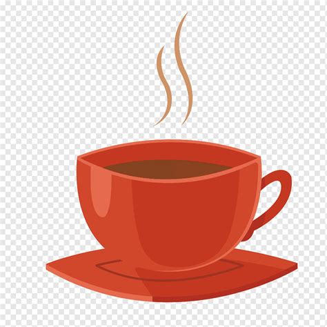 Coffee cup, red cup of coffee, tea, happy Birthday Vector Images ...