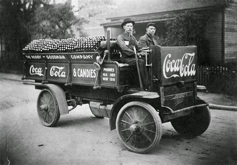 Vintage Photos of Coca-Cola Ads and Delivery Trucks From Between the ...