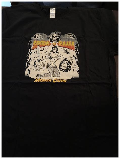 NEW 2020 Messer Chups "Spook-o-Rama" T-Shirt! | Messer Chups