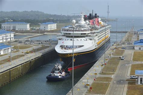 First Cruise Ship Through Expanded Panama Canal