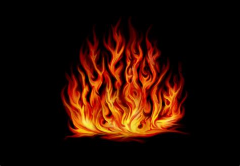 Free photo: Fire flame - Abstract, Orange, Heat - Free Download - Jooinn