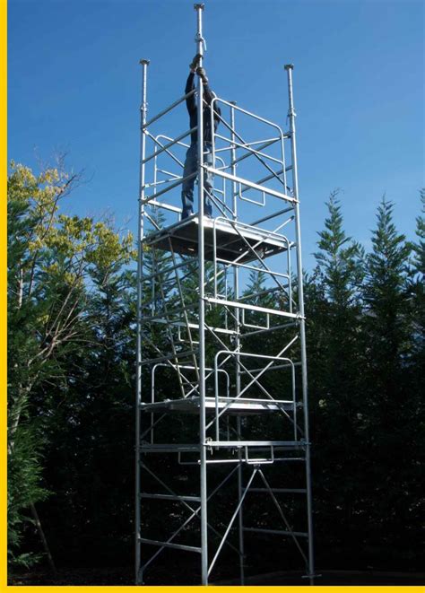 Shoring-tower-on-site | Building Equipment | Amadio & C.