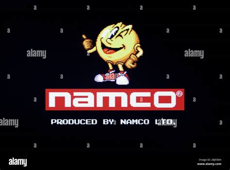 Namco ltd developer logo pac man pacman hi-res stock photography and ...