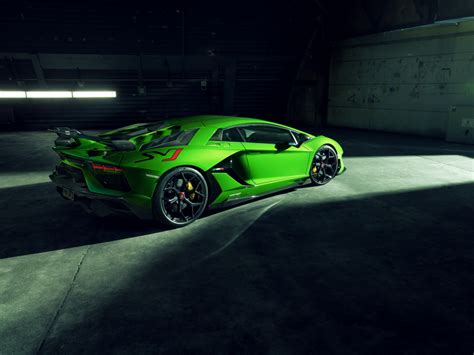 Wallpaper side-view, green lamborghini aventador svj desktop wallpaper ...