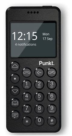 Punkt. MP02 4G design and minimalist phone