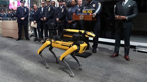 Robotic dogs among three new high-tech devices joining New York police ...