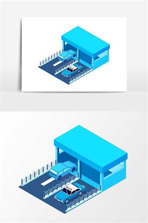 cartoon drawing garage design elements | PSD PNG Images Free Download ...