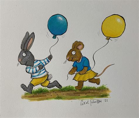 Bid for original, signed artwork by Axel Scheffler - and help raise ...