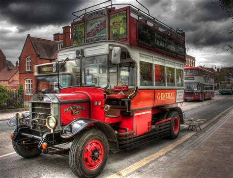 Old London Bus | Restored London bus from WW1 era - Chester?… | Lee ...