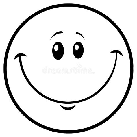 Smiley Face Clipart Black And White