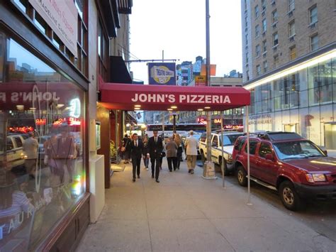 John's Pizzeria - Times Square | Times square new york, New york eats ...