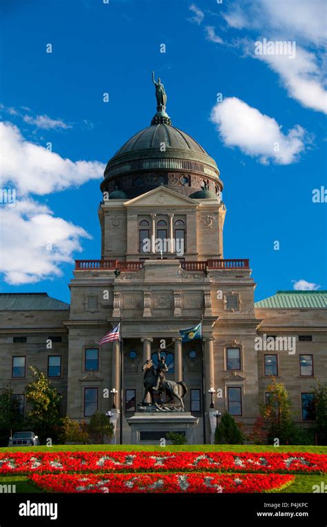 Montana State Capitol, Helena, Montana Stock Photo - Alamy