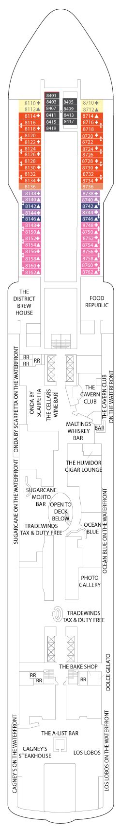 Norwegian Encore Deck Plans - Cruiseline.com