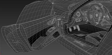 Dodge Viper SRT HQ Interior 3D Model $189 - .max - Free3D