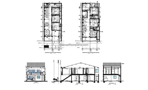 Autocad House Floor Plan Download - floorplans.click