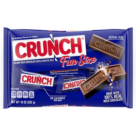 Nestle Crunch Fun Size Milk Chocolate Bars -283.4g | Lazada PH