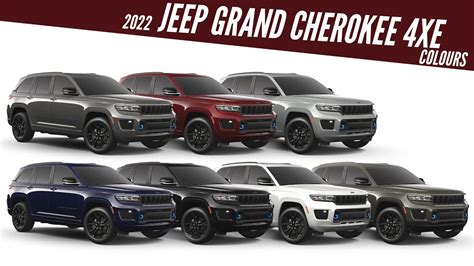 2022 Jeep Grand Cherokee 4xe - All Color Options - Images | AUTOBICS ...